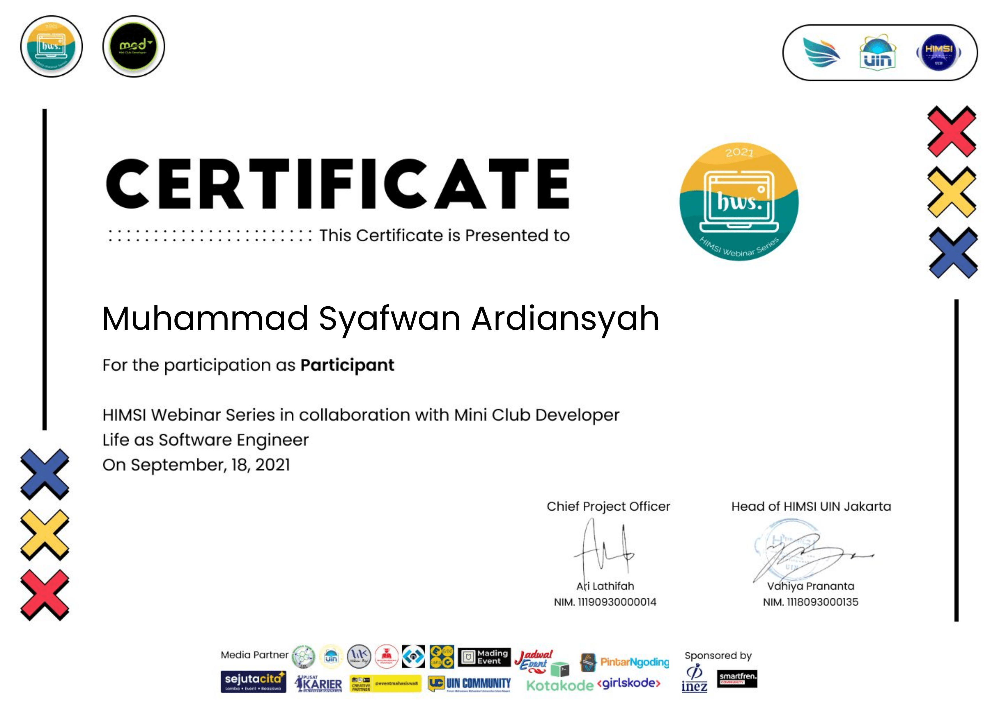 Certificate 4